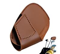 JINGLING Juego de fundas de piel para palos de golf, fundas de piel para palos de golf | Protector de cabeza de palo de golf mental portátil para fairway, maderas, driver, híbrido