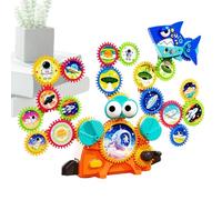 JINGLING Juguete De Construcción De Engranajes - Juego De Aprendizaje - Juguetes De Bloques De Construcción Stem,para Niños Y Niñas, Fiesta De Cumpleaños, Hogar, Preescolar, Escuela, Viaje, Playa