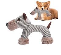 JINGLING Juguete para Perros, Juego Interactivo De Enriquecimiento con Chillido, Artículos para Perros Que Muerden Fuerte, para Jugar, Buscar, Lanzar, Cumpleaños Y Navidad