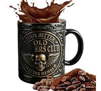 JINGLING Mug - Taza Antideslizante Portátil De Gran Capacidad,Mug De Café Para Bebidas Calientes,Para Hogar Familia Amigos Cumpleaños Café Té Chocolate Bebidas