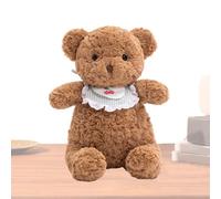 JINGLING Peluche de Oso de Felpa,Cojines Decorativos de Conejo con Baberos | Zorrito de Peluche Adorable | para Adultos Niños Niñas Navidad Día de San Valentín Fiesta Viaje Coche Dormitorio Sala