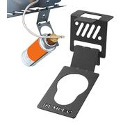 JINGLING Percha para depósito de mesa, percha de tanque de camping, percha multiusos de hierro para exteriores, accesorios para hornillo de camping, gancho portátil para depósito de combustible para