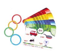 JINGLING Phonics - Tarjetas de aprendizaje para enseñanza en casa, actividades y promoción de lectura, juguetes educativos, actividades de guardería, preescolar, educación en casa