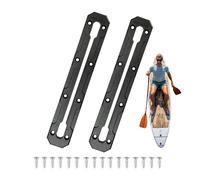 JINGLING Pista de kayak, pista de kayak de perfil bajo | Fácil instalación montaje en carril | Carril de montaje de accesorios para kayak para montaje en casa, riel de kayak fácil de instalar para