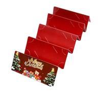 JINGLING Portadinero de Navidad | Recuerdos Clip para dinero en efectivo con sobre, libro para organizar tarjetas de vacaciones, para niños, niñas, Navidad, cumpleaños, escuela, fiesta de adultos