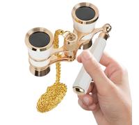 JINGLING Prismáticos vintage | Vintage, compacto y elegante teatro - Mini teledirigido para conciertos musicales, adecuado para visitas al cine, viajes, visitas a la ciudad, juegos deportivos y
