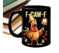 JINGLING Taza De Café Con Diseño De Pollo - Taza de Cerámica con Diseño de Animales de Dibujos Animados - Tazas de Café de Gallo | Para Mujeres Juventud Niños Amigos Madre Señora Fiesta De Las