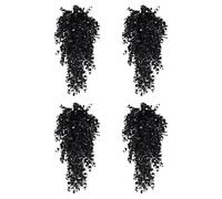 JINGLING Vid Artificial - 4 Piezas Adornos de Halloween - Vid de 30 pulgadas, planta resistente a los rayos UV para interiores y exteriores, boda, Halloween, jardín, hogar, decoración de patio