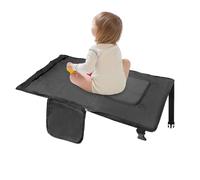 Jingmiger Avión cama - Extensión de asiento infantil para aviones - viaje en avión plegable organizador bolsa de transporte para niños niñas