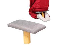 Jingmiger Banco de meditación para arrodillarse | Silla de meditación extraíble de madera para yoga y rodilla, taburete para oración, para casa, interior, exterior, viajes, dormitorio, sala de estar y