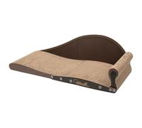 Jingmiger Cama rascadora para gatos para rascar - Tabla de rascar juguete con cartón ondulado - Espacio de descanso y tumbona rascador de cartón ondulado para gatos - para interior, hogar, salón
