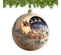 Jingmiger de cuento de Navidad en acrílico con diseño de lobo en 2D | Decoración navideña para interiores para vacaciones, fiestas de cumpleaños, celebraciones, pasillos, oficinas, habitaciones