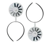 Jingmiger Horquilla creativa - graciosas pinzas para el pelo icono de carga diadema | Elegantes pinzas para el cabello accesorios de fotos para conciertos festivales presentaciones en