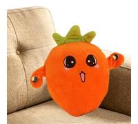 Jingmiger Juego de juguetes musicales interactivos, fruta suave sensible al tacto con función musical, divertida muñeca musical educativa en forma de fruta para niños