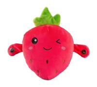 Jingmiger Juego de juguetes musicales interactivos, fruta suave sensible al tacto con función musical, divertida muñeca musical educativa en forma de fruta para niños
