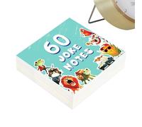 Jingmiger Notas Para Lunch - 60 Hojas Para Escribir Mensajes Personales - Tarjetas Divertidas Y Positivas Para Niños | Para Preescolar Primaria Adolescentes Afirmaciones Diarias De Aliento