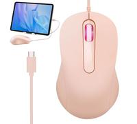 Jingmiger Ratones USB con Cable | Ratones para PC con Cable,Accesorios Plug and Play Silenciosos Antideslizantes para Oficina Escuela Juegos Ergonómicos