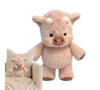 Jingmiger Running Cow Plush - Peluche de , el estrés, calma el alma para acurrucarse en el sofá, para niños y niñas para la habitación de los niños