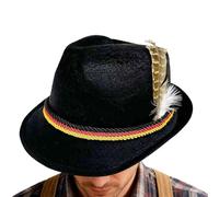 Jingmiger Sombrero Alemán,Accesorio Para La Cabeza Unisex No Tejido - Sombrero Alpino - Para Adultos Fiestas Halloween Carnavales Eventos Culturales Festival De Cerveza Celebración De Días Festivos