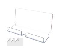 Jingmiger Soporte de pared para tableta, soporte acrílico para lector electrónico, soporte para smartphone, para casa, restaurante, profesor, cocinero, gimnasio, cocina, tienda minorista, hotel