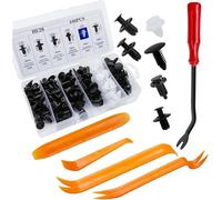 JINGMU 100 Piezas Juego de Grapas y Remaches Plástico para Chery Tiggo 7 II (Facelift 2025), 6 Tamaños Clips de Fijación para Coche, Remaches Plastico Coche, Tornillos de Plastico