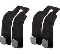 JINGMU 2 Piezas Ganchos para Asiento de Coche para Ford Bronco 2021-2023, Gancho para Reposacabezas de Coche Ganchos Organizadores de Cuero para Asiento de Coche,B