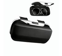 JINGMU Gafas de Sol Caja para Coches para Ford EcoSport II 2017-2022, Funda para Gafas de Coche con Relleno Interior, Porta Gafas para Coche, Portagafas para Coche