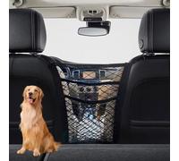 JINGMU Organizador de Malla de 3 Capas para Coche para Audi A4 S4 RS4 B5 B6 B7 B8 B9 1996-2023, Red Coche para Perros, Red de Almacenamiento Asiento Coche, Bolsillo Malla Interior Coche