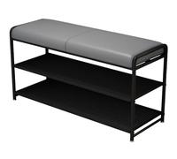 JingNian Mesa de Trabajo Plegable Montada en la Pared, Mesa Abatible de Cocina con Hojas de Madera, Escritorio Flotante y Banco de Trabajo Salvaspacio(E)