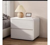 JingNian Mesitas de Noche con 2 Cajones, Mesa Auxiliar Moderna para Dormitorio, Sala de Estar o Cualquier Cama, Mesa Auxiliar Moderna(C,45 * 40 * 48cm)