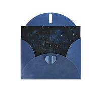 jingong Juego de tarjetas de felicitación festivas de 4 x 6 pulgadas, diseño de mapa de constelación de estrellas, tarjetas de felicitación en blanco para todas las ocasiones