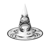 jingong Sombrero de Halloween con estampado de cangrejo de dibujos animados, juego de 3, apto para fiestas temáticas familiares, decoración de patio, fiestas de carnaval