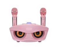 JINGQII Portable Karaoke Machine for Kids Bluetooth Speakers, 2 Wireless Handheld Microphones, PA System & Karaoke Song Mode Best Birthday Gift for Boys & Girls for Home Party/KTV