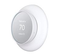 JINGRU Reemplazo de la Cubierta de la Placa de Pared para el termostato Nest Silicona Suave Resistente al Desgaste Termostato de fácil instalación Accesorio de la Cubierta del Soporte de Pared