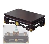 JINGSHIQIAOPL Base de Altar Budista Tradicional China de Madera, Butsudan para Estatuas de Buda, Buddhist Altar Table para Decoración Espiritual, Estante para Hogar y Oficina(40x25cm/16x10in)