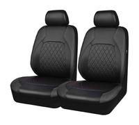 JINGXINXUE 2 Piezas Fundas Asientos Delantero para Renault Captur 2013 2014 2015 2016 2017 2018 Zen Intens Business, Protectores Asientos Coche Antimanchas,A/Black