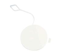 JINGXINXUE para VW Touareg 2011-2014 7P6807185 7P6807186 Tapa Cubierta del Gancho de Remolque del Parachoques Delantero Coche ABS Cubierta de Ojo Protección,A/White-Passenger