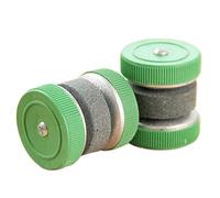 JINGYAN Afiladores de cuchillos Mini Knife Sharpener Sharpening Stone Multifunction Round Household Whetstone Kitchen Accessories Grinding Wheels