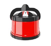 JINGYAN Afiladores de cuchillos Suction Cup Whetstone Kitchen Knife Sharpener Easy And Safe To Sharpens Househeld Stone Knives Sharpening with Dropship(Red)