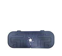 JINGYAN Alfombrillas para Fregadero Kitchen Faucet Mat Sink Splash Guard Silicone Drainage Drying Pad Bathroom Countertop Protection(Blue)