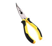 JINGYAN Alicates para anillos elásticos 8-inch Banana Handle Boxed Pointed Nose Pliers Manual Screwing Wire Diagonal