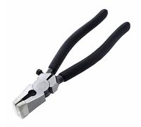 JINGYAN Alicates universales 6/8 Inch Flat Nose Plier Offset Pistol Handle Combination Pliers Carbon Steel Cutter Tool For Cutting Glass Tile Ceramics