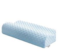 JINGYAN Almohadas estándar Soft Pillow Massager For Cervical Health Care Memory Foam Latex Neck Fiber Pillow