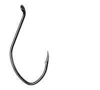 JINGYAN Anzuelos de Pesca 100 or 50 Pieces Barbed Catfish Fishing Hook Carp Ring Crank Jig Tackle Accessories(Size 4,100 pcs)