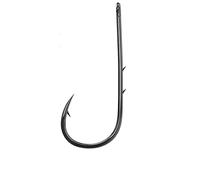 JINGYAN Anzuelos de Pesca Carbon Steel Fishing Hook Sea Worm Carp Single Loop with Barbed Set Fly Accessories Tackle Fish(4)