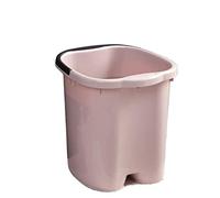 JINGYAN Baños para pies Plastic Bucket Foot Bath Bathroom Tub Wash Basin Laundry Buckets Portable Water Container Pail with Handle