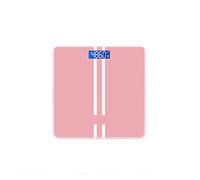 JINGYAN Básculas digitales Báscula de pesaje electrónico recargable inteligente para el hogar Dormitorio hembra simple que pesa la báscula cuerpo pérdida peso saludable(Pink)