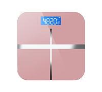 JINGYAN Básculas digitales Bathroom Floor Body Scale Glass Smart Electronic Scales USB Charging LCD Display Weighing Home Digital Weight