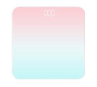 JINGYAN Básculas digitales Bathroom Scales Floor Body Scale Glass Smart LED Digital Weighing