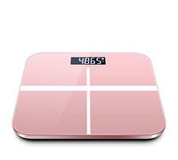 JINGYAN Básculas digitales Body Fat Scale Bathroom Scales Smart Electronic Digital Composition Analyzer Compatible LCD Display(Rose gold)